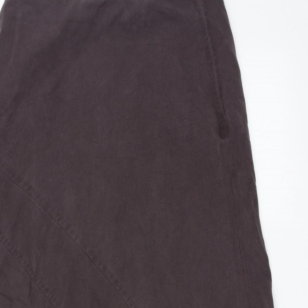 Wallis Womens Brown   Straight & Pencil Skirt Size 10