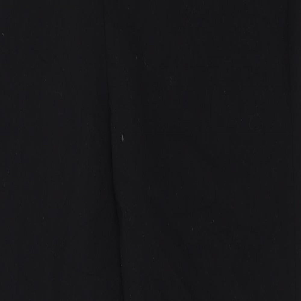 M&Co Womens Black   Trousers  Size 18 L28 in