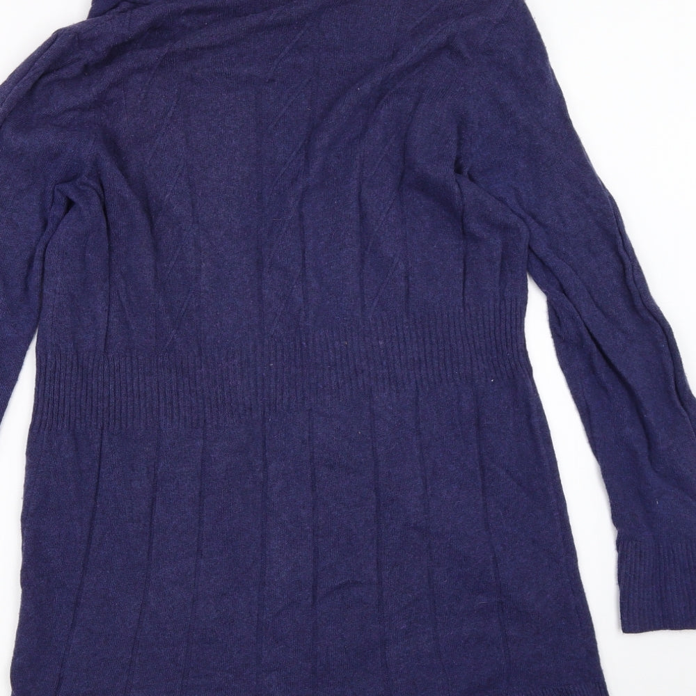 Per Una Womens Blue   Cardigan Jumper Size 14