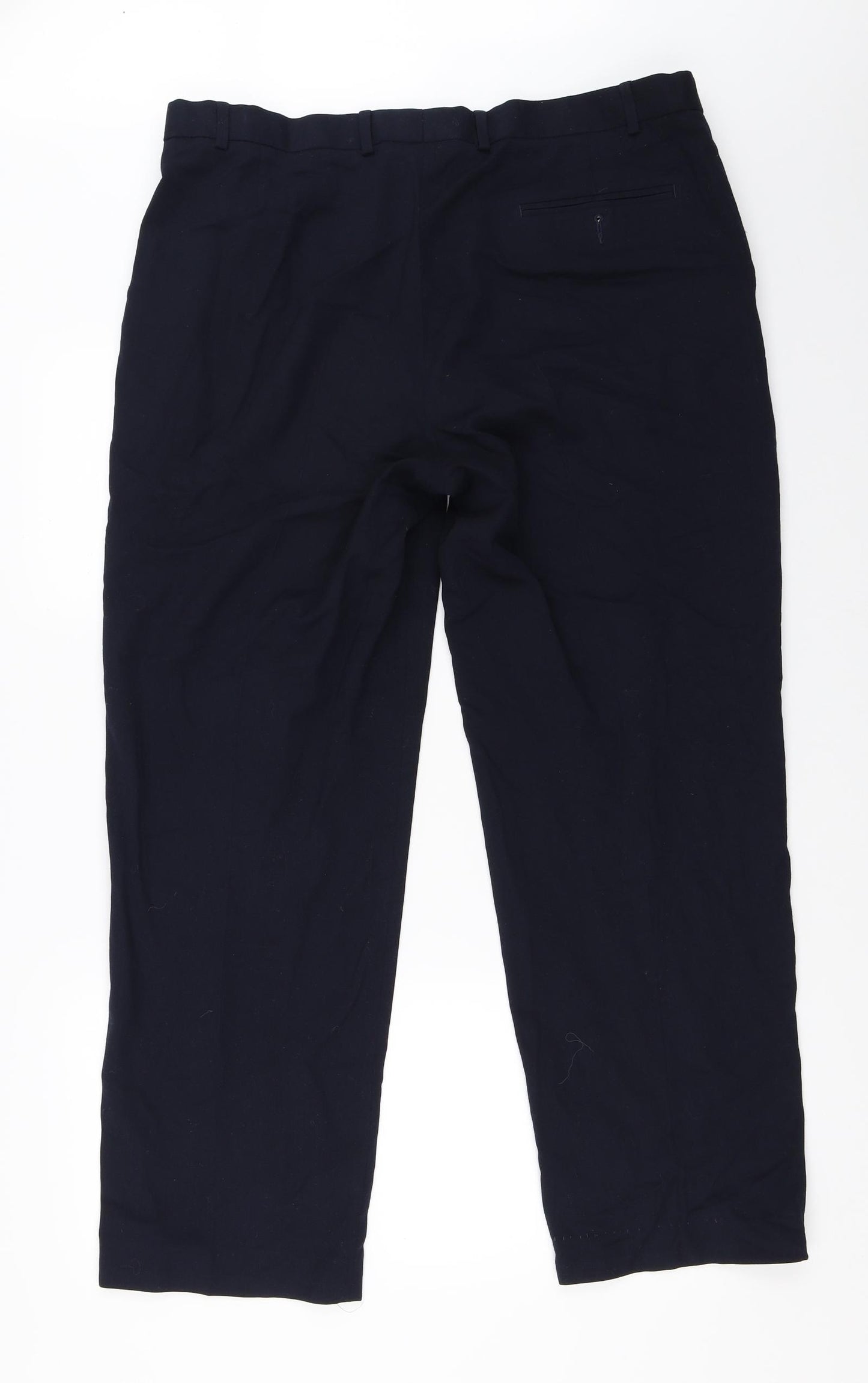 Marks and Spencer Mens Blue   Trousers  Size 38 in L30 in