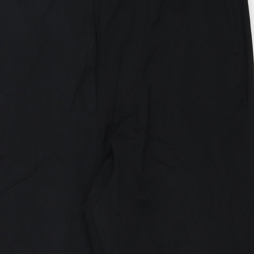 Marks and Spencer Womens Black   Trousers  Size 24 L28 in