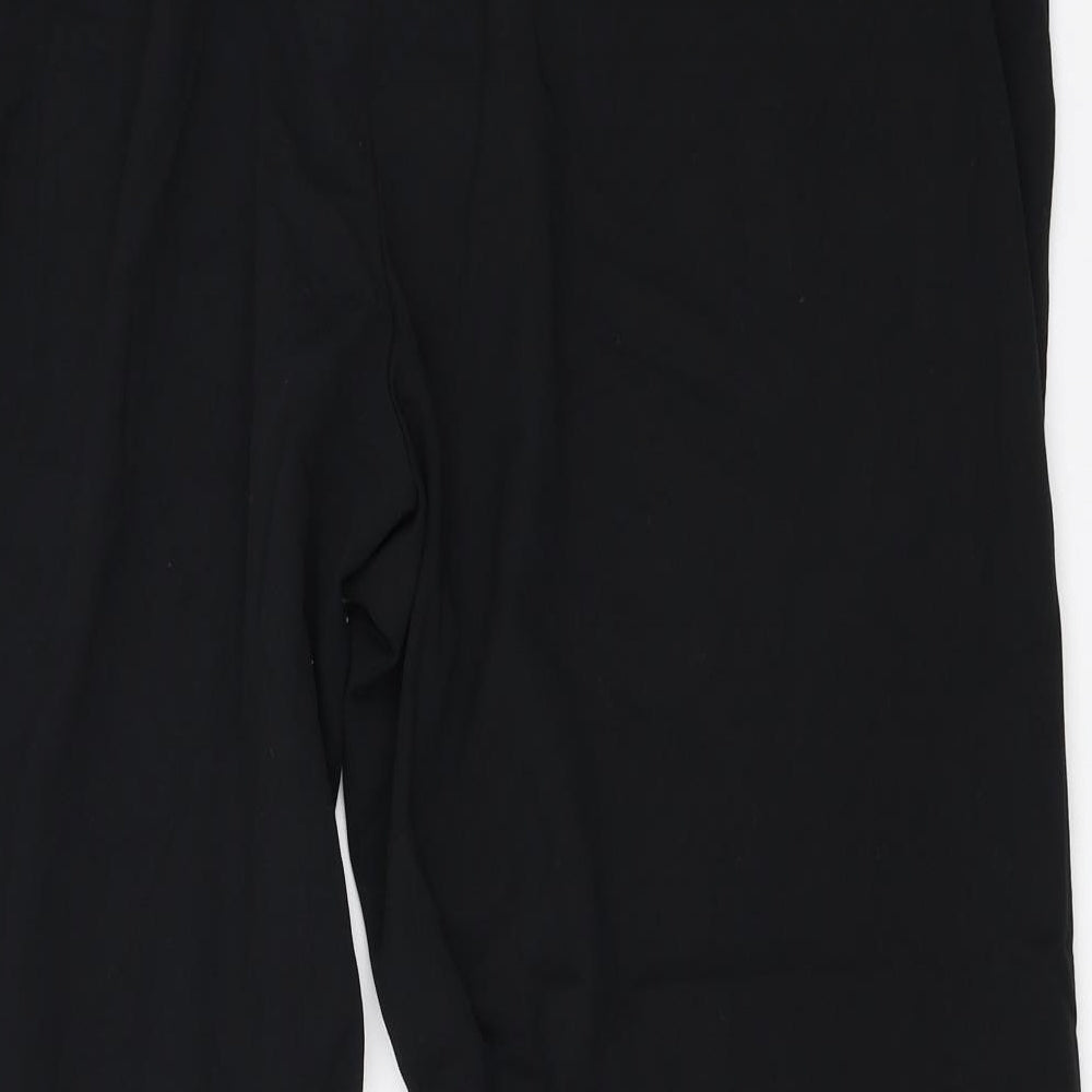 Marks and Spencer Womens Black   Trousers  Size 24 L28 in