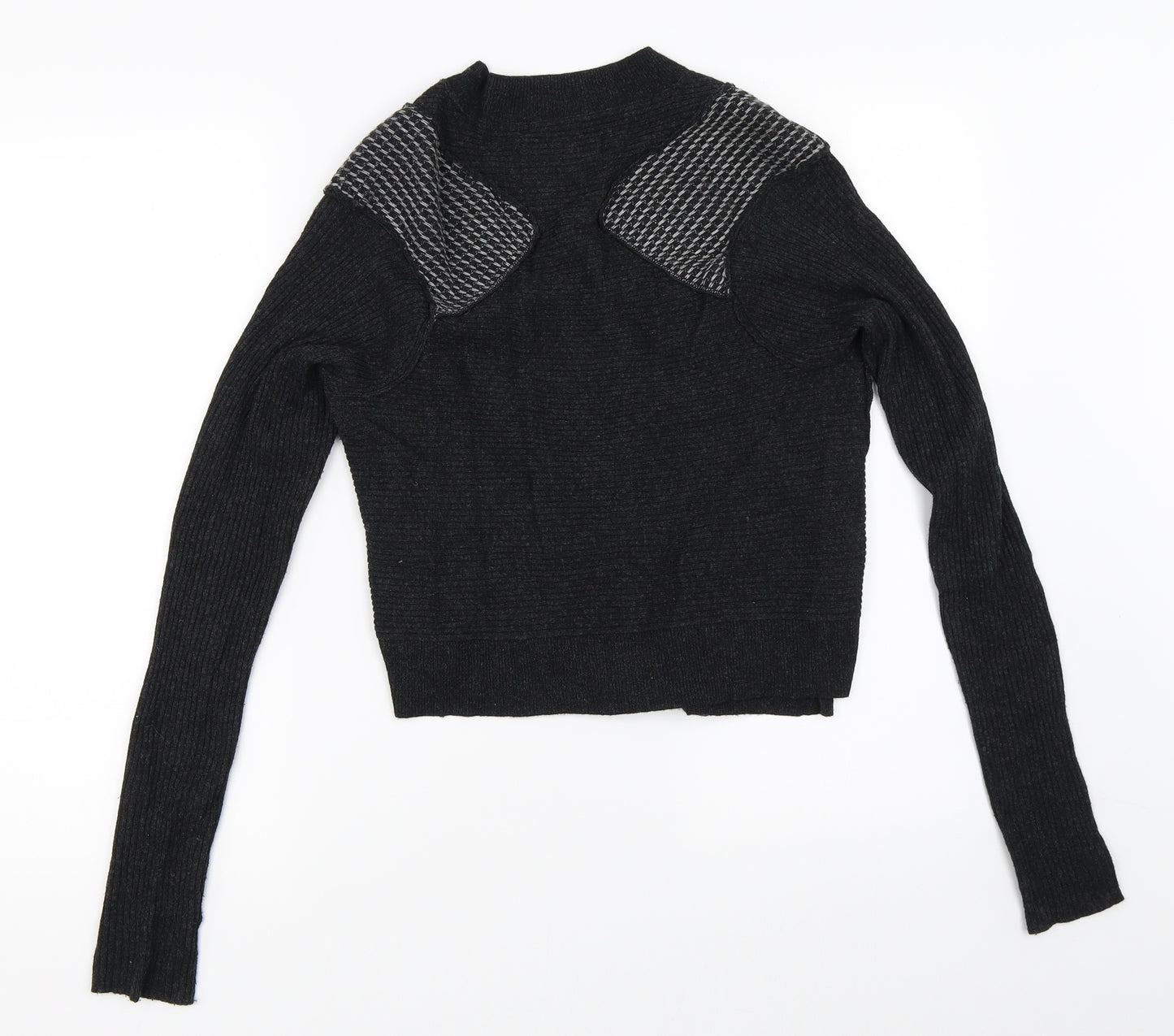 AllSaints Womens Grey   Cardigan Jumper Size 12