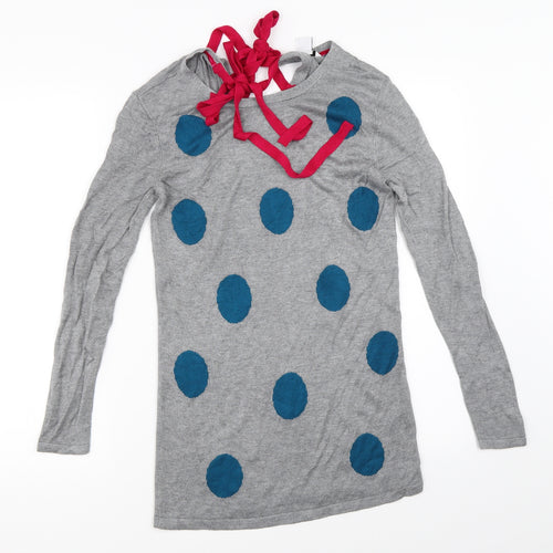 mamas & papas Womens Grey   Pullover Jumper Size 12