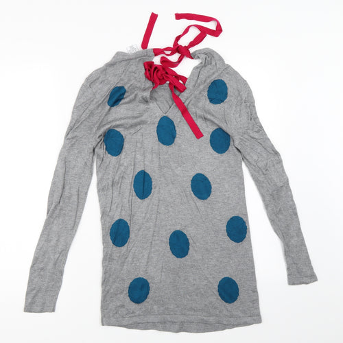 mamas & papas Womens Grey   Pullover Jumper Size 12