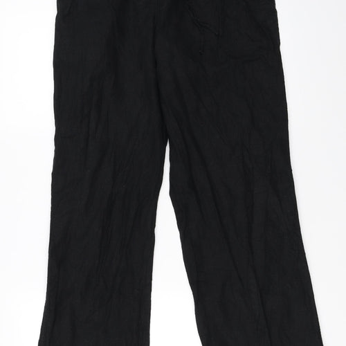 NEXT Womens Black   Trousers  Size 12 L29 in