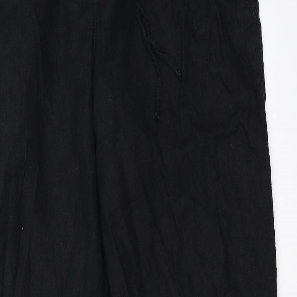NEXT Womens Black   Trousers  Size 12 L29 in