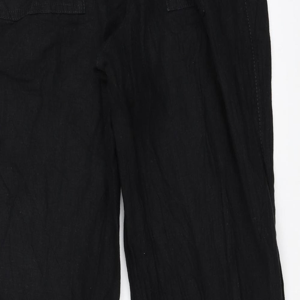 NEXT Womens Black   Trousers  Size 12 L29 in