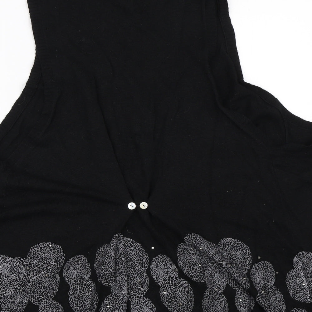 Sweewe Womens Black   Pullover Jumper Size M