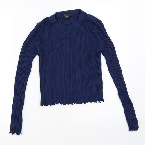 FOREVER 21 Womens Blue   Pullover Jumper Size XS
