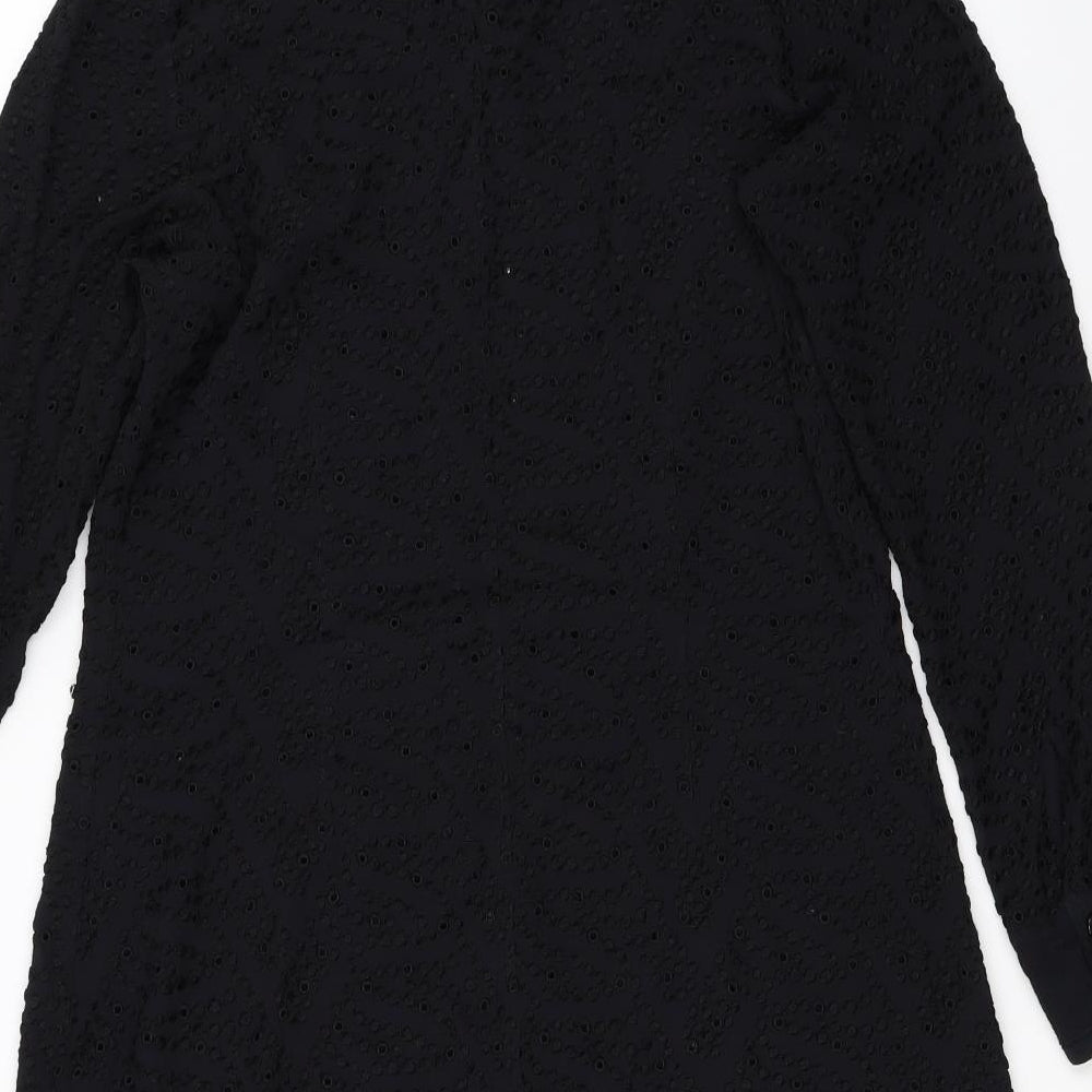 Ghost Womens Black   Shirt Dress  Size 12