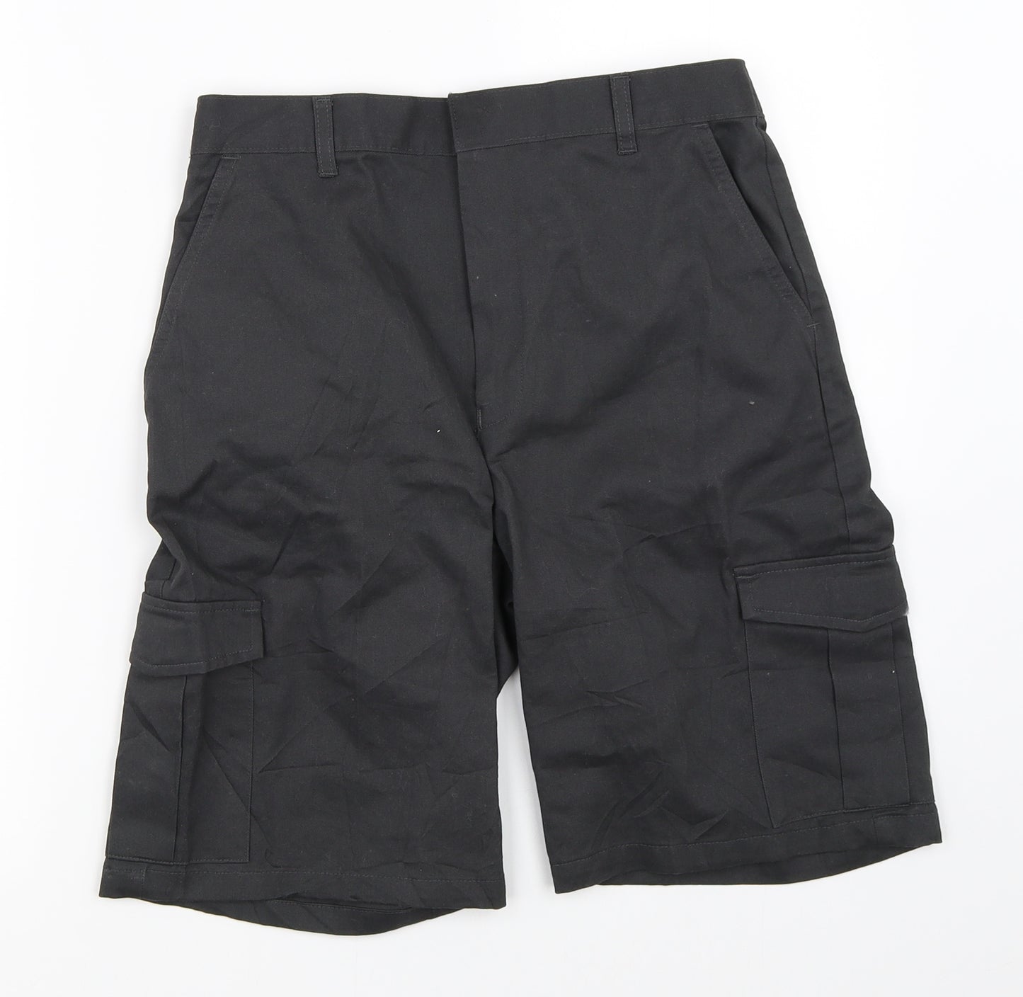 Marks and Spencer Boys Grey   Cargo Shorts Size 12-13 Years