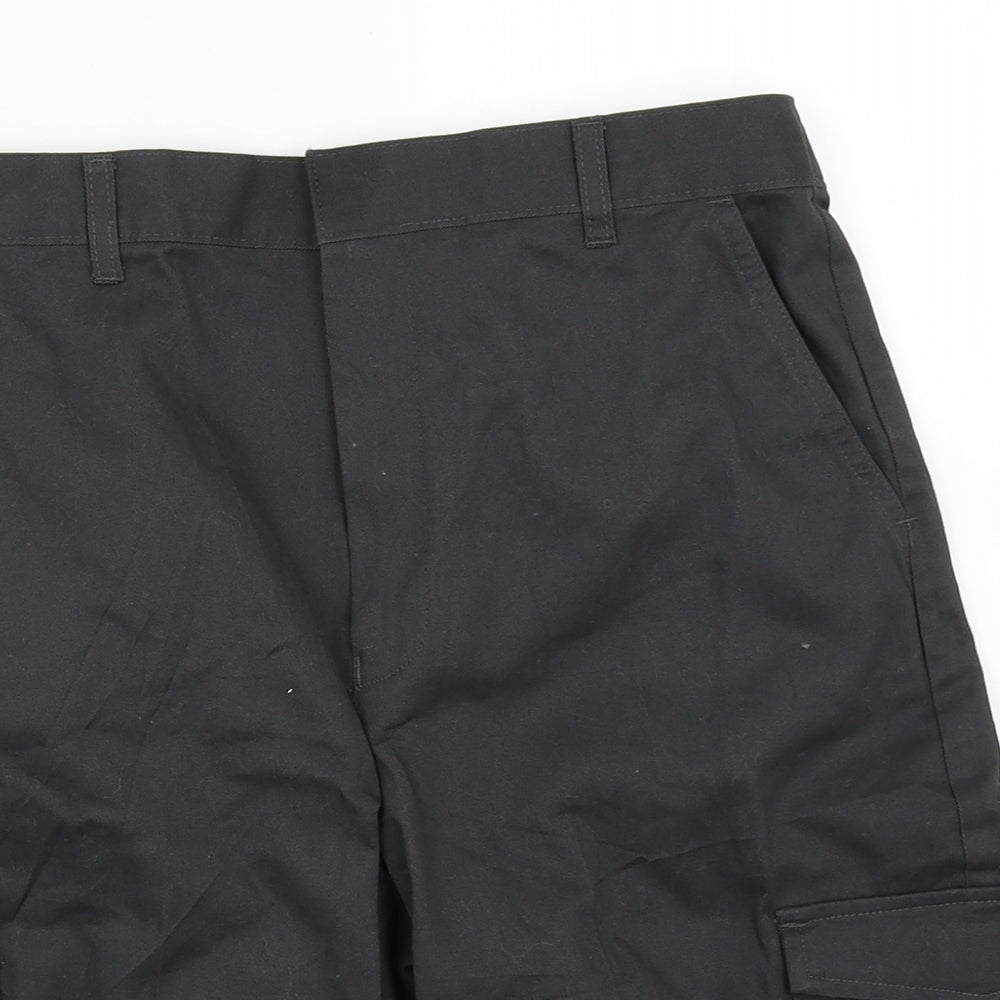 Marks and Spencer Boys Grey   Cargo Shorts Size 12-13 Years