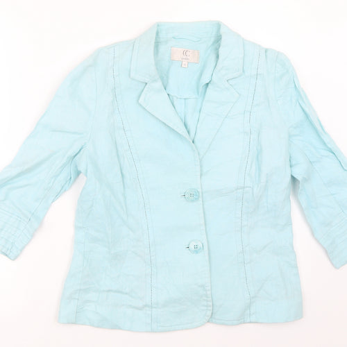 Country Casuals Womens Blue   Jacket  Size 10