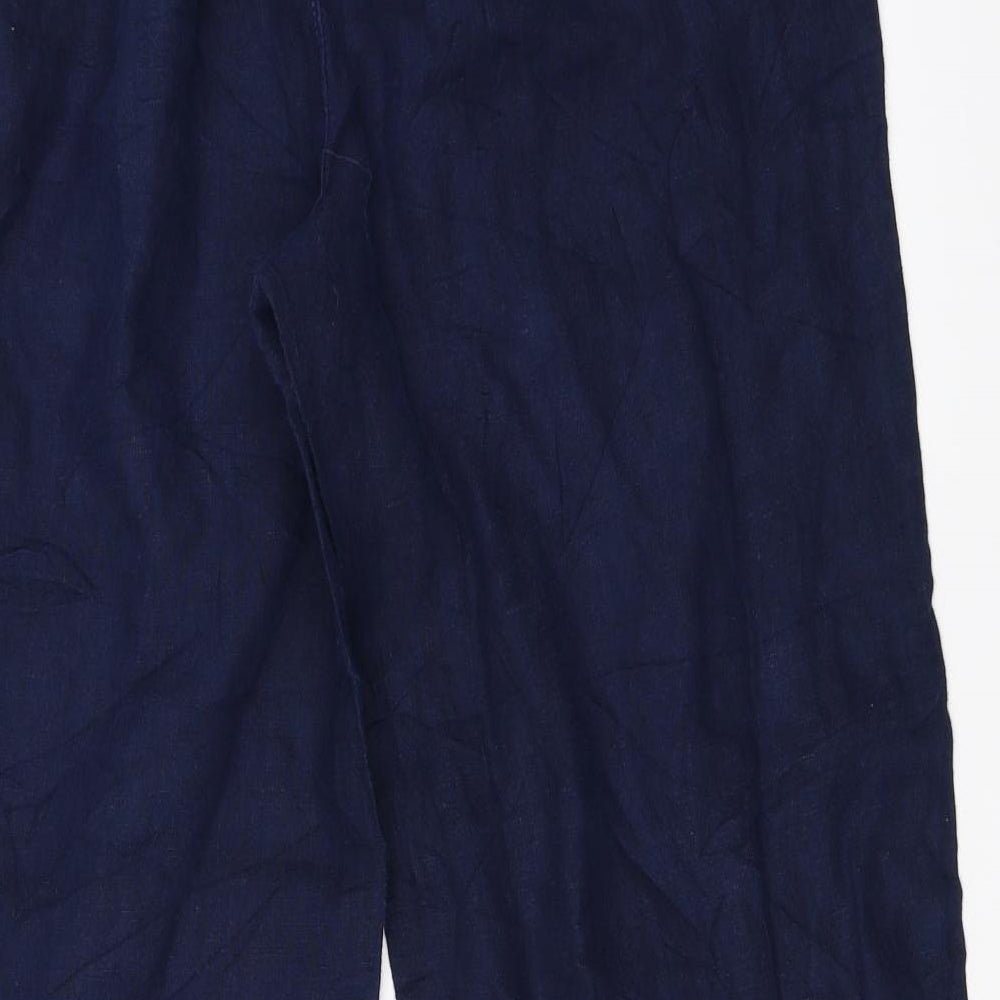 Marks and Spencer Womens Blue   Trousers  Size 12 L30 in