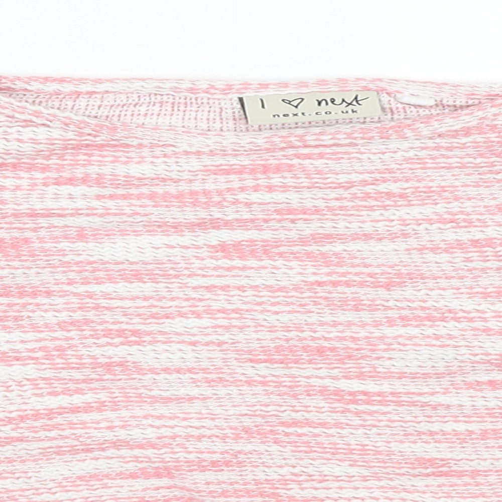 NEXT Girls Pink   Pullover Jumper Size 5 Years