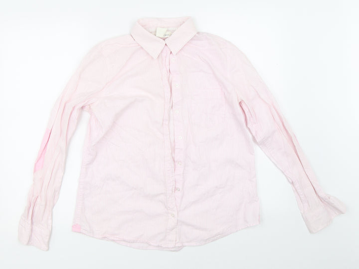 H&M Womens Pink   Basic Button-Up Size 42