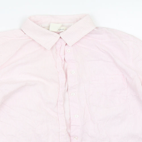 H&M Womens Pink   Basic Button-Up Size 42