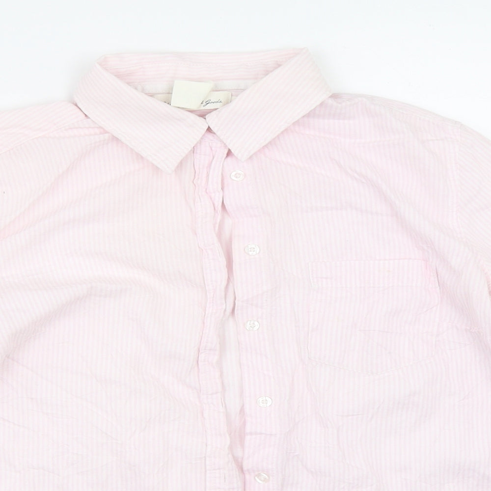 H&M Womens Pink   Basic Button-Up Size 42