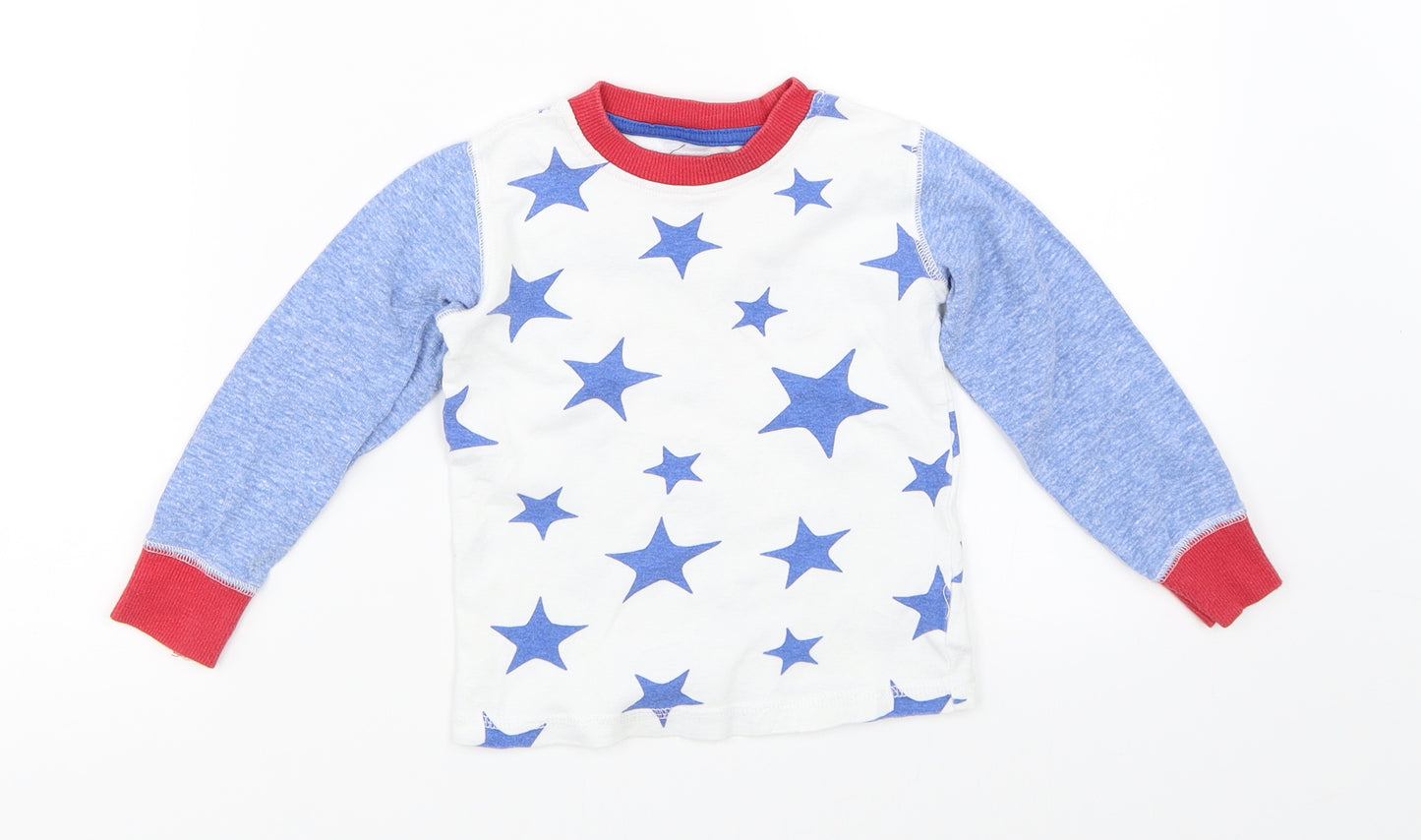 NEXT Boys Blue Solid   Pyjama Top Size 2-3 Years