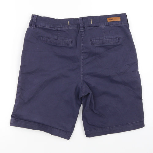 NEXT Womens Blue   Chino Shorts Size 8