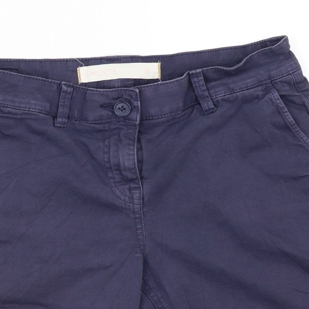 NEXT Womens Blue   Chino Shorts Size 8