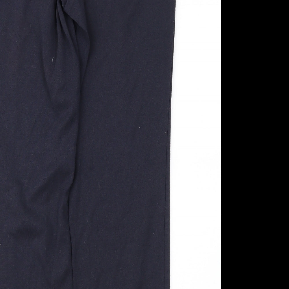 Marks and Spencer Womens Blue   Trousers  Size 14 L28 in