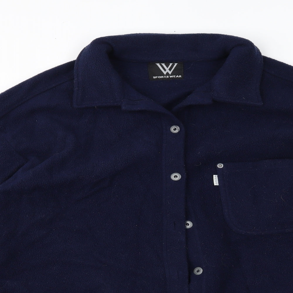 Woolworths Womens Blue  Fleece Jacket  Size XL