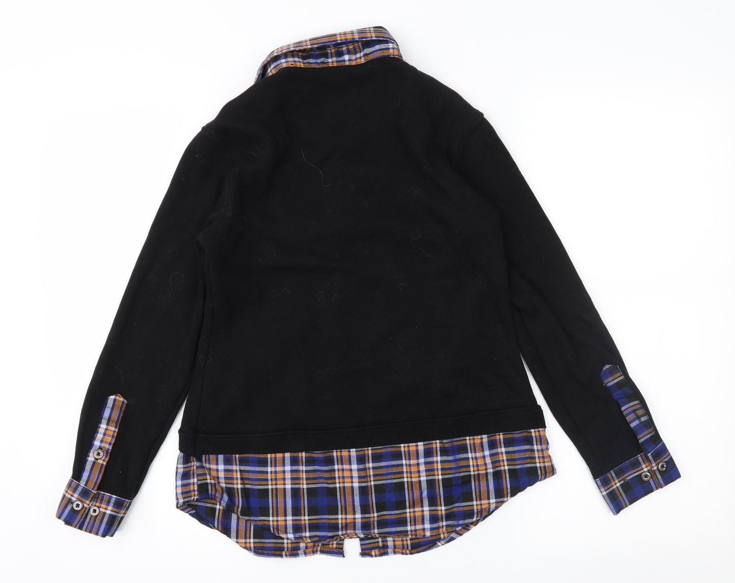 Lee Cooper Womens Black Check  Jacket  Size 8