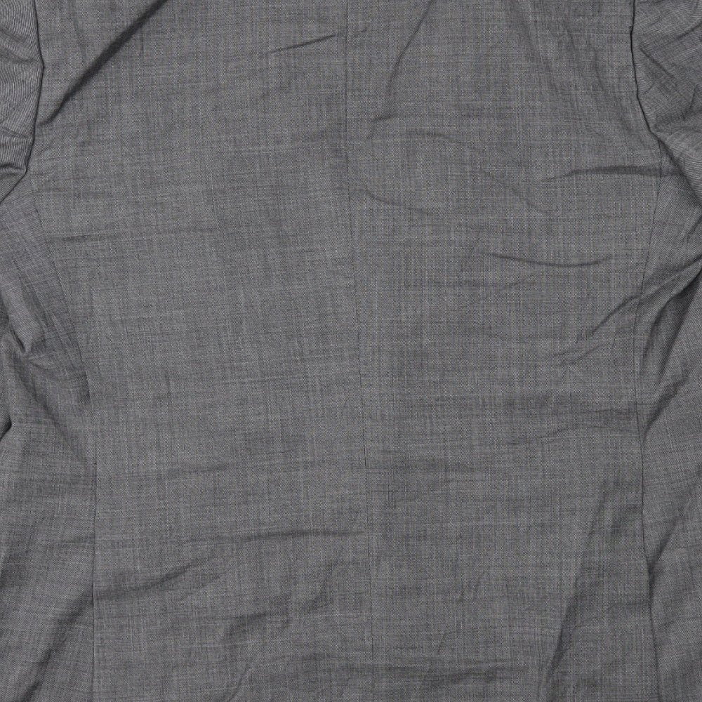Charles Tyrwhitt Mens Grey   Jacket Suit Jacket Size 44