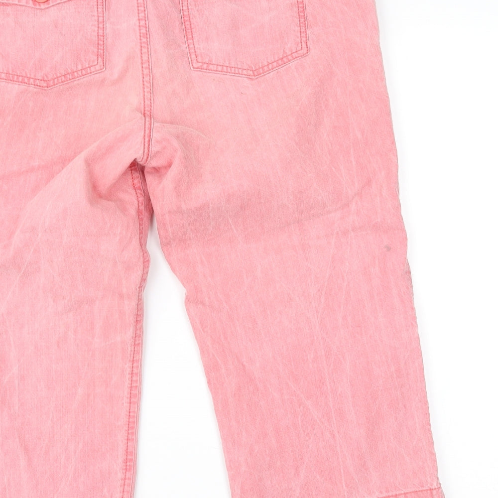 Marks and Spencer Womens Pink   Capri Trousers Size 16 L20 in