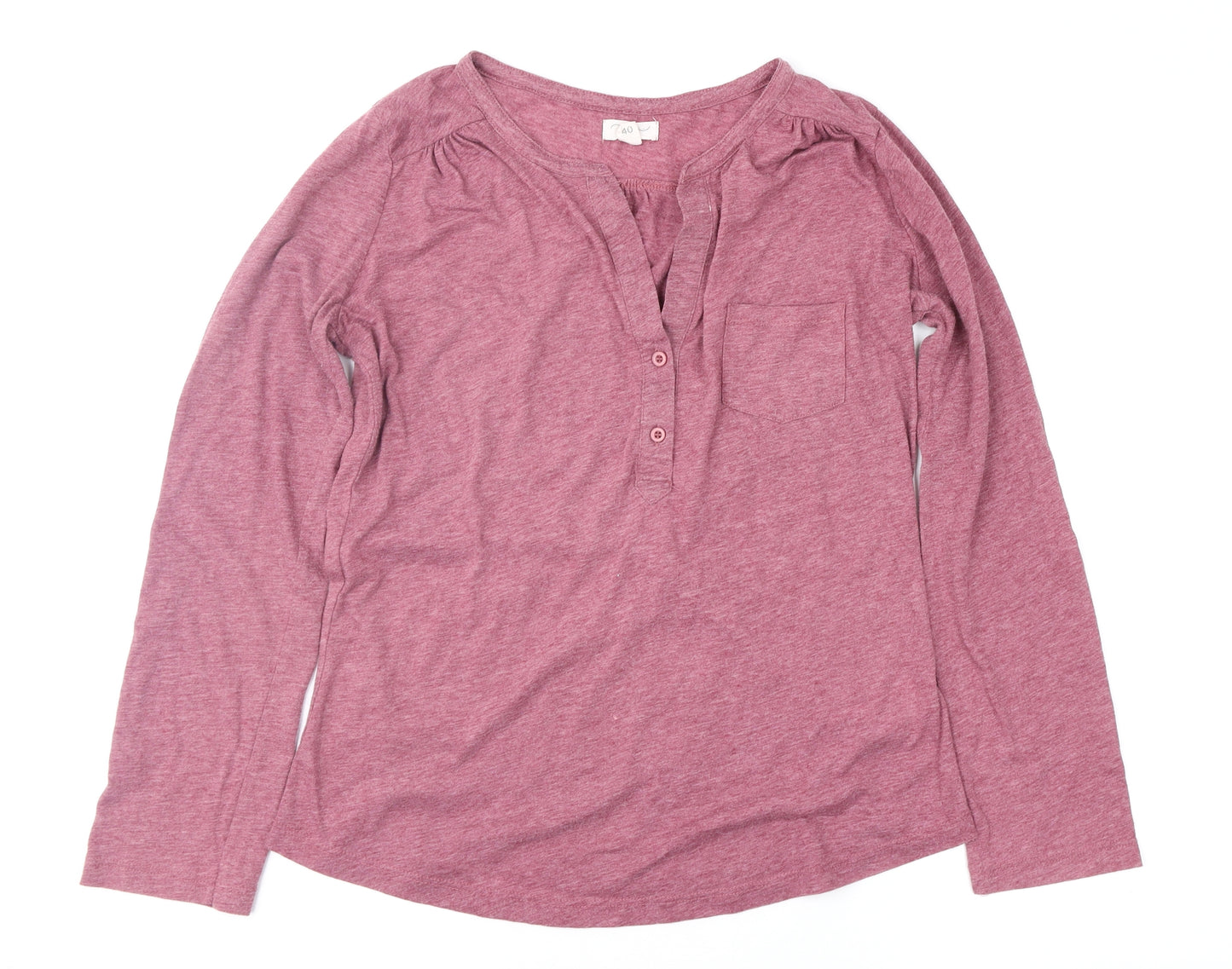 New Look Womens Pink   Basic T-Shirt Size 12