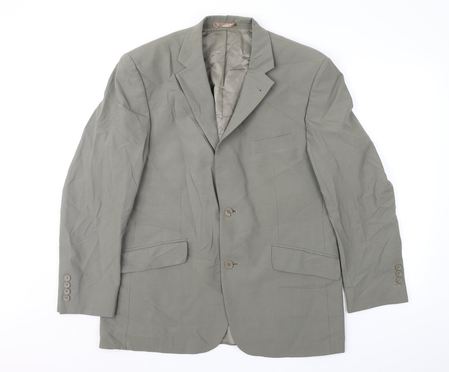 Tom English Mens Green   Jacket Suit Jacket Size 42
