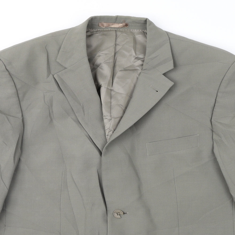 Tom English Mens Green   Jacket Suit Jacket Size 42