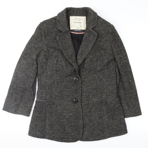 Cartonnier Womens Brown   Jacket Suit Jacket Size M