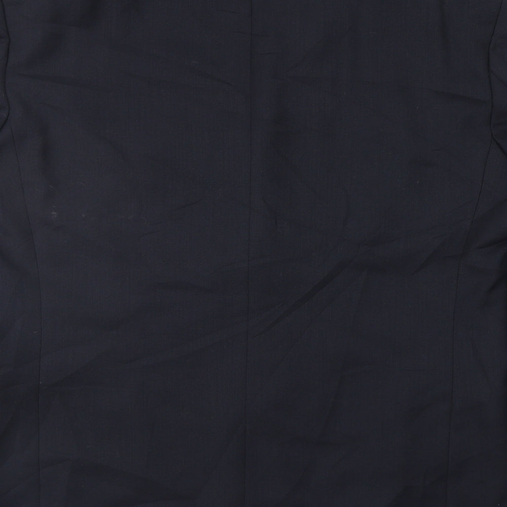 Harewood Mens Blue   Jacket Suit Jacket Size 40