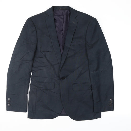 Taylor & Wright Mens Blue   Jacket Suit Jacket Size 36
