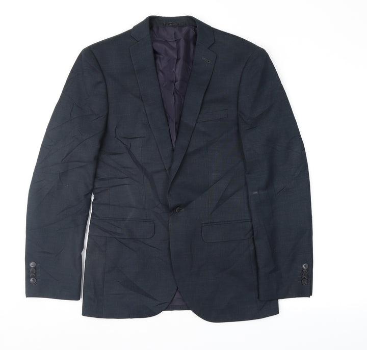 Taylor & Wright Mens Blue   Jacket Suit Jacket Size 36