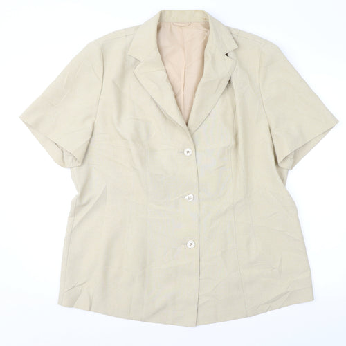 essence Womens Brown   Jacket  Size 20
