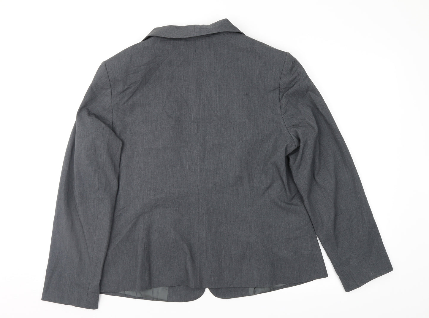 Damart Womens Grey   Jacket Suit Jacket Size 18