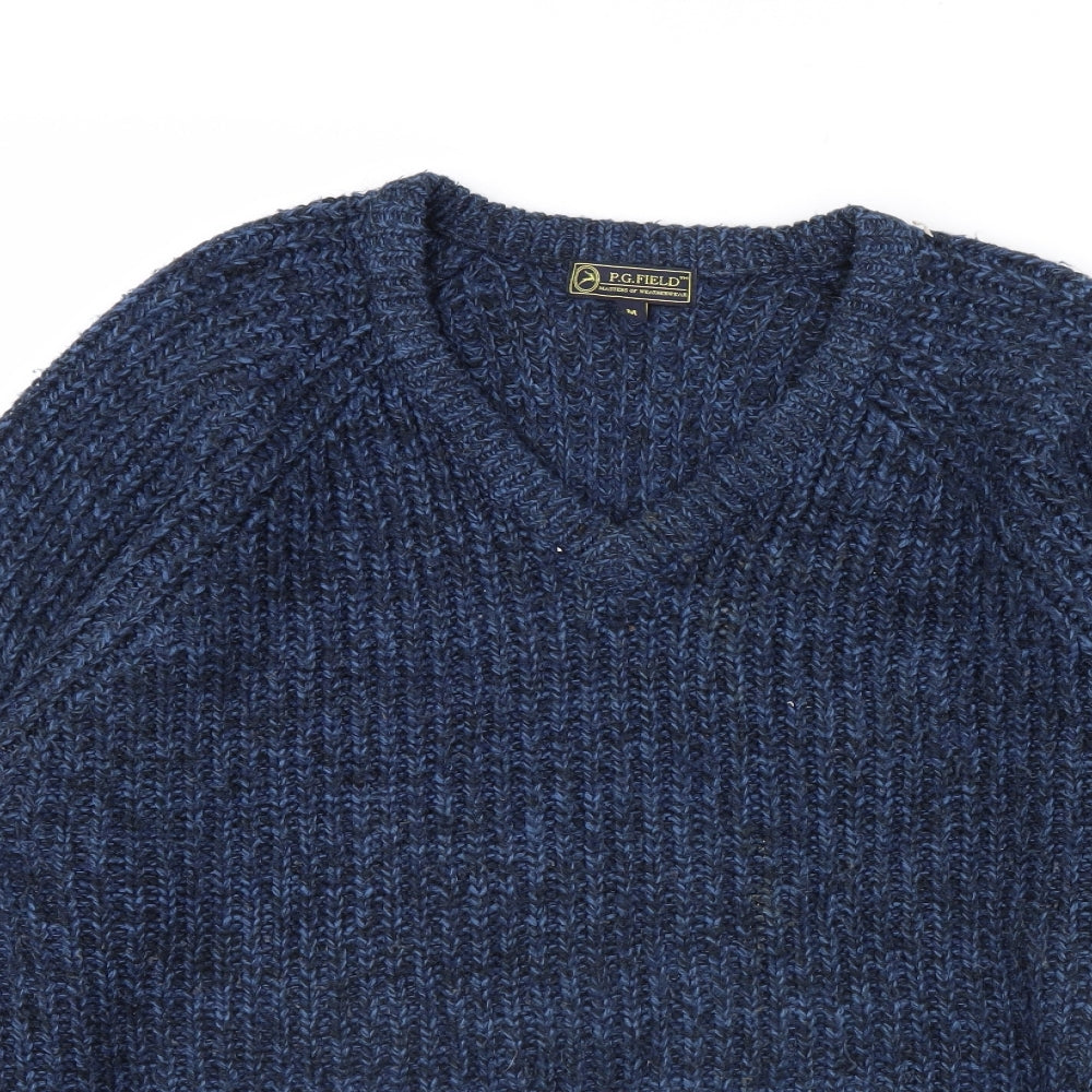 PG Field Womens Blue   Pullover Jumper Size M