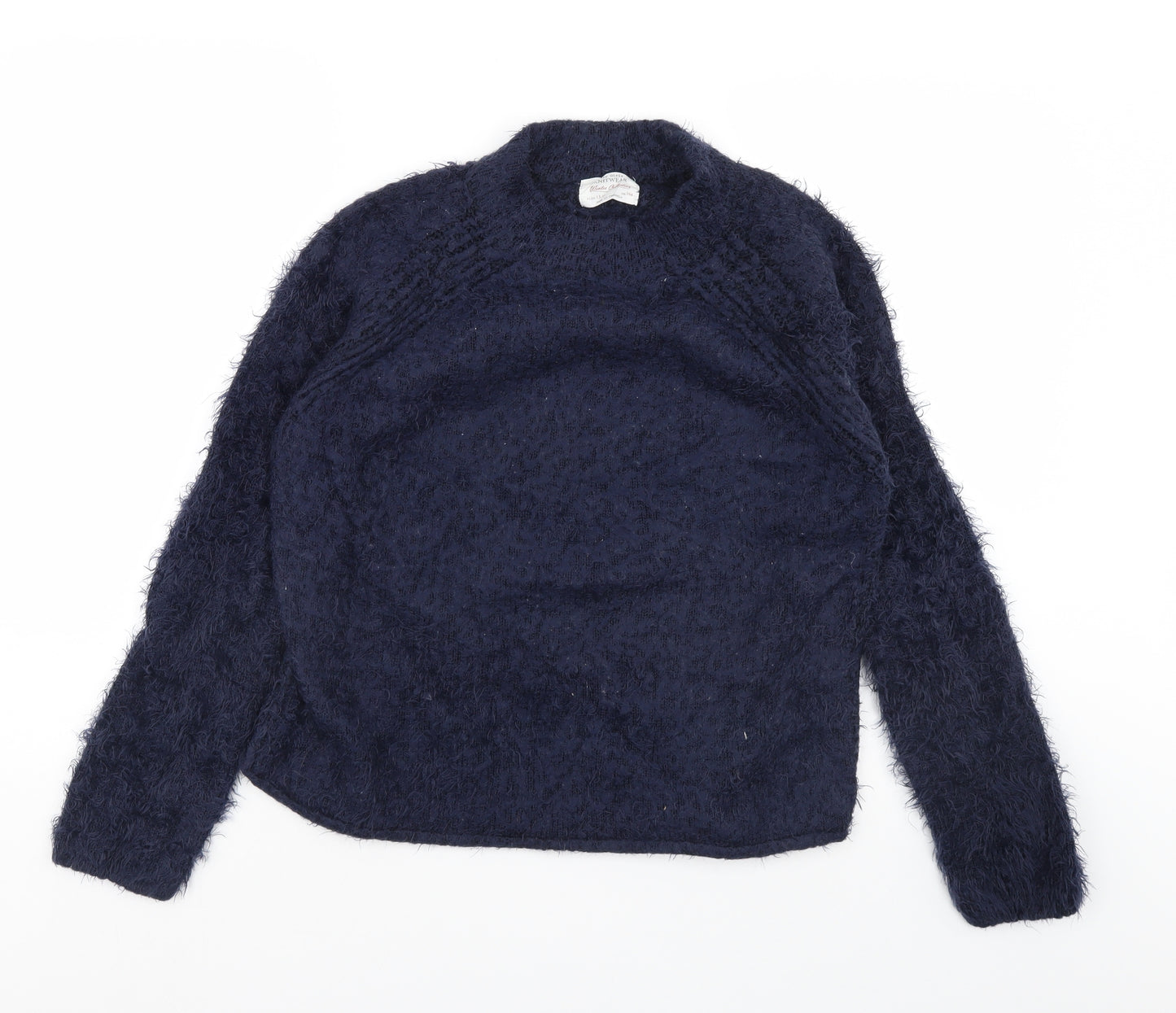 Zara Girls Blue   Pullover Jumper Size 13 Years