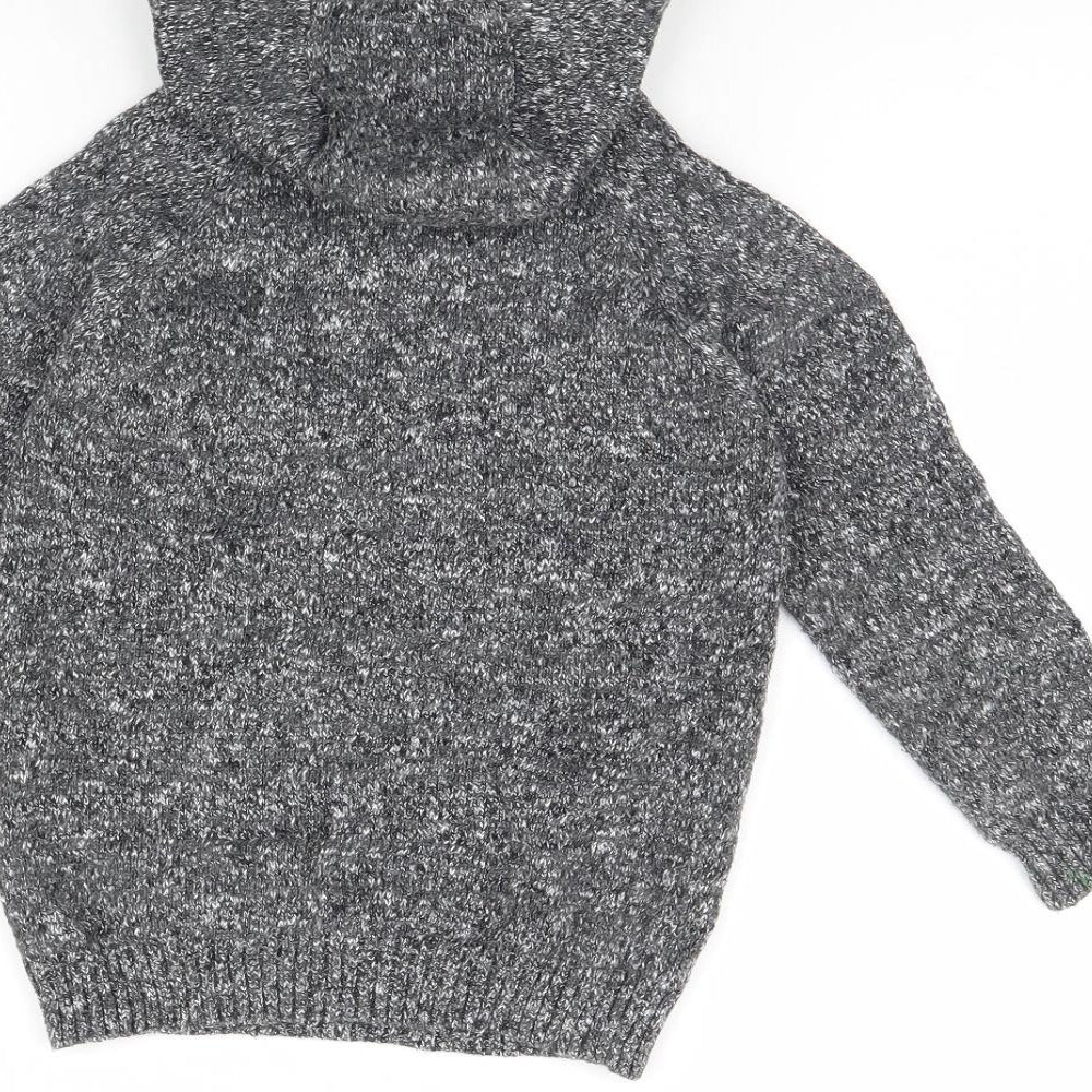 TU Girls Grey   Pullover Hoodie Size 3 Years