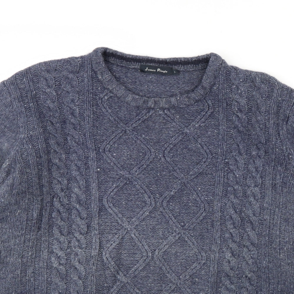 james pringle Mens Blue   Pullover Jumper Size L