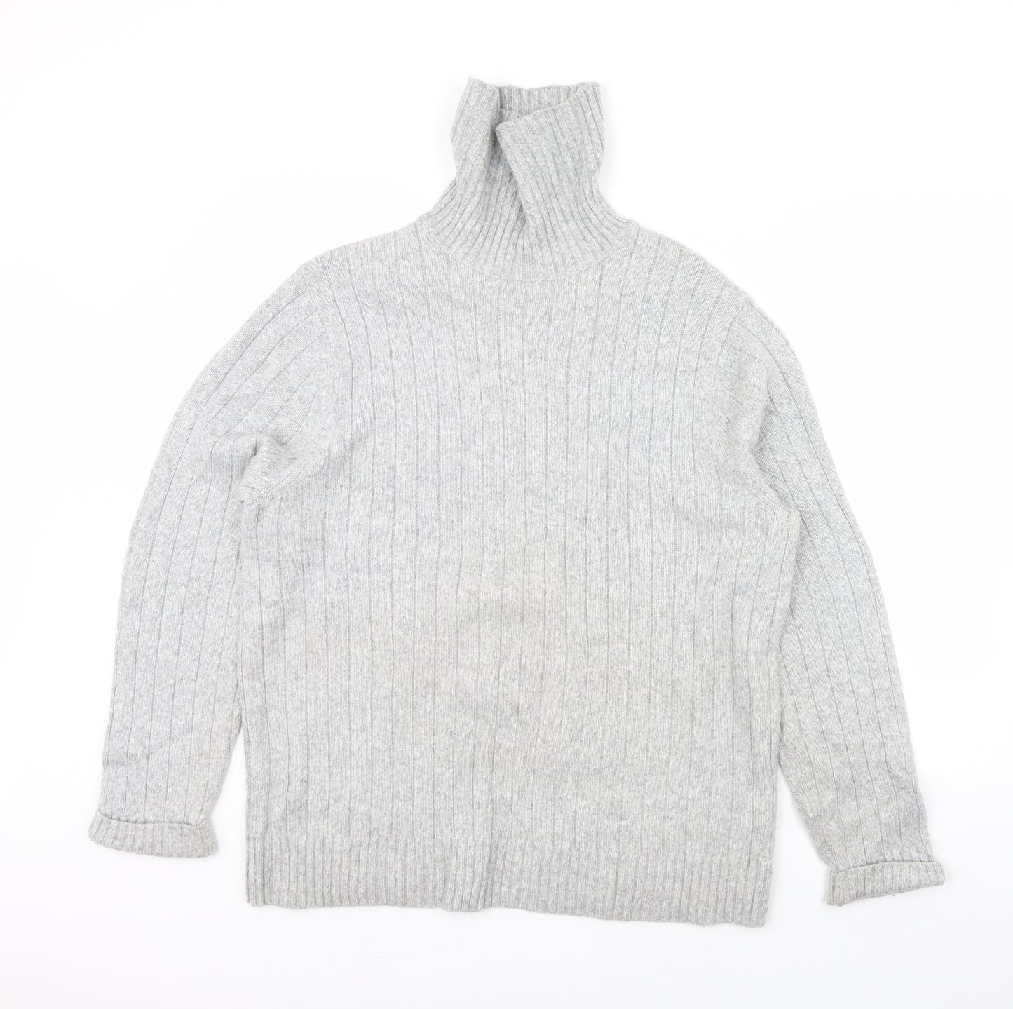 M&S Womens Grey   Pullover Jumper Size L