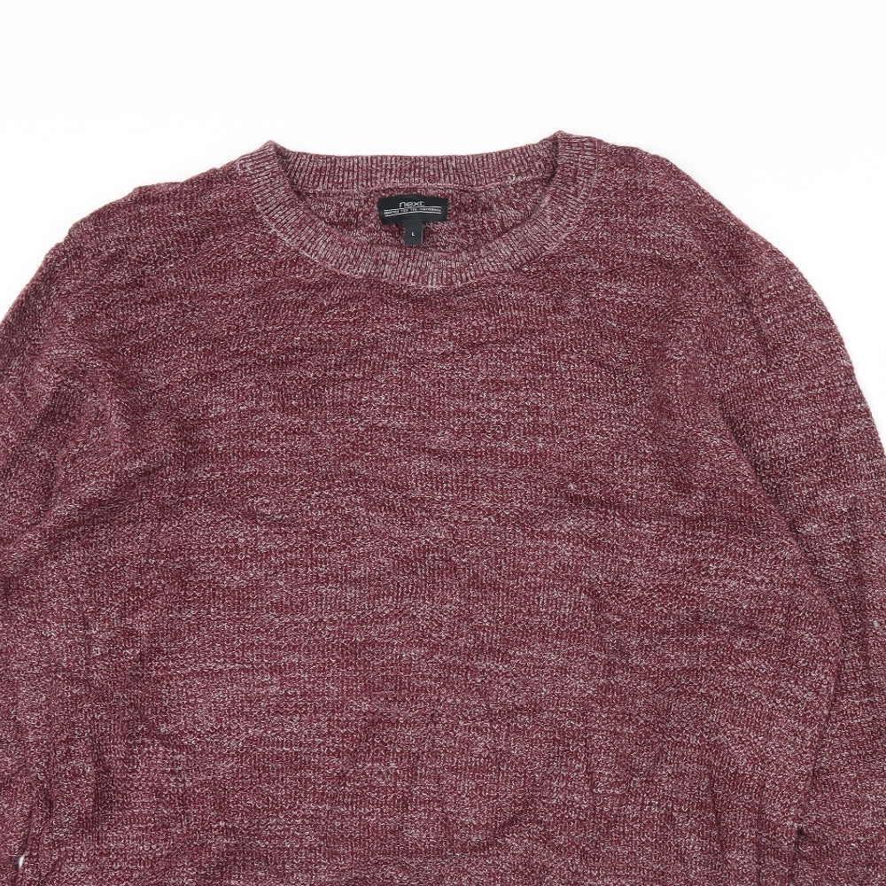 NEXT Mens Purple   Pullover Jumper Size L