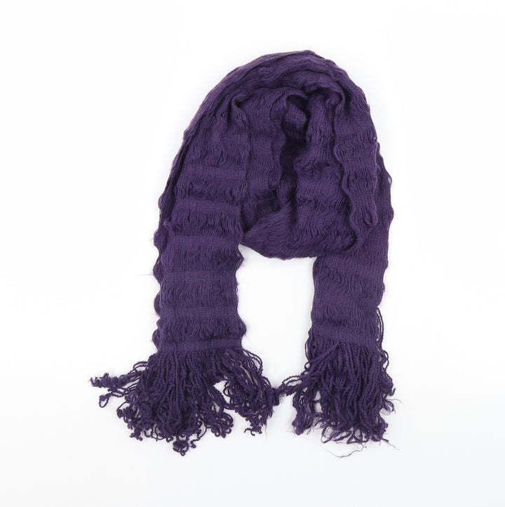 Preworn Womens Purple Scarf