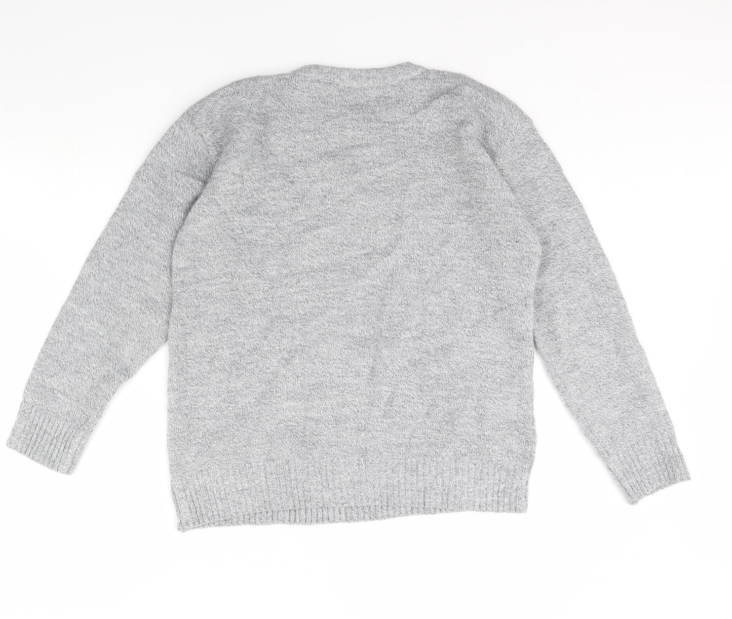 Pure & Natural Womens Grey   Pullover Jumper Size S