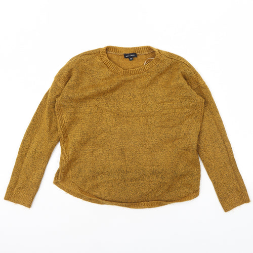 New Look Womens Yellow   Pullover Jumper Size 10