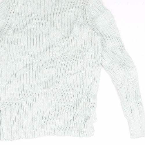 m&s Womens Green   Pullover Jumper Size 10
